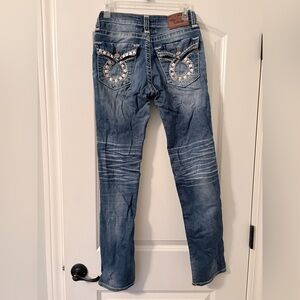 Big Star Nina straight leg jeans sz 26R like new